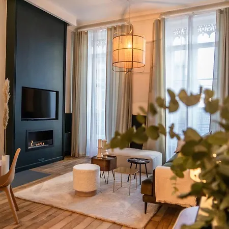 Apartment Beige Hospitalite - Coco - Hypercentre-2chambres-parking-zen *